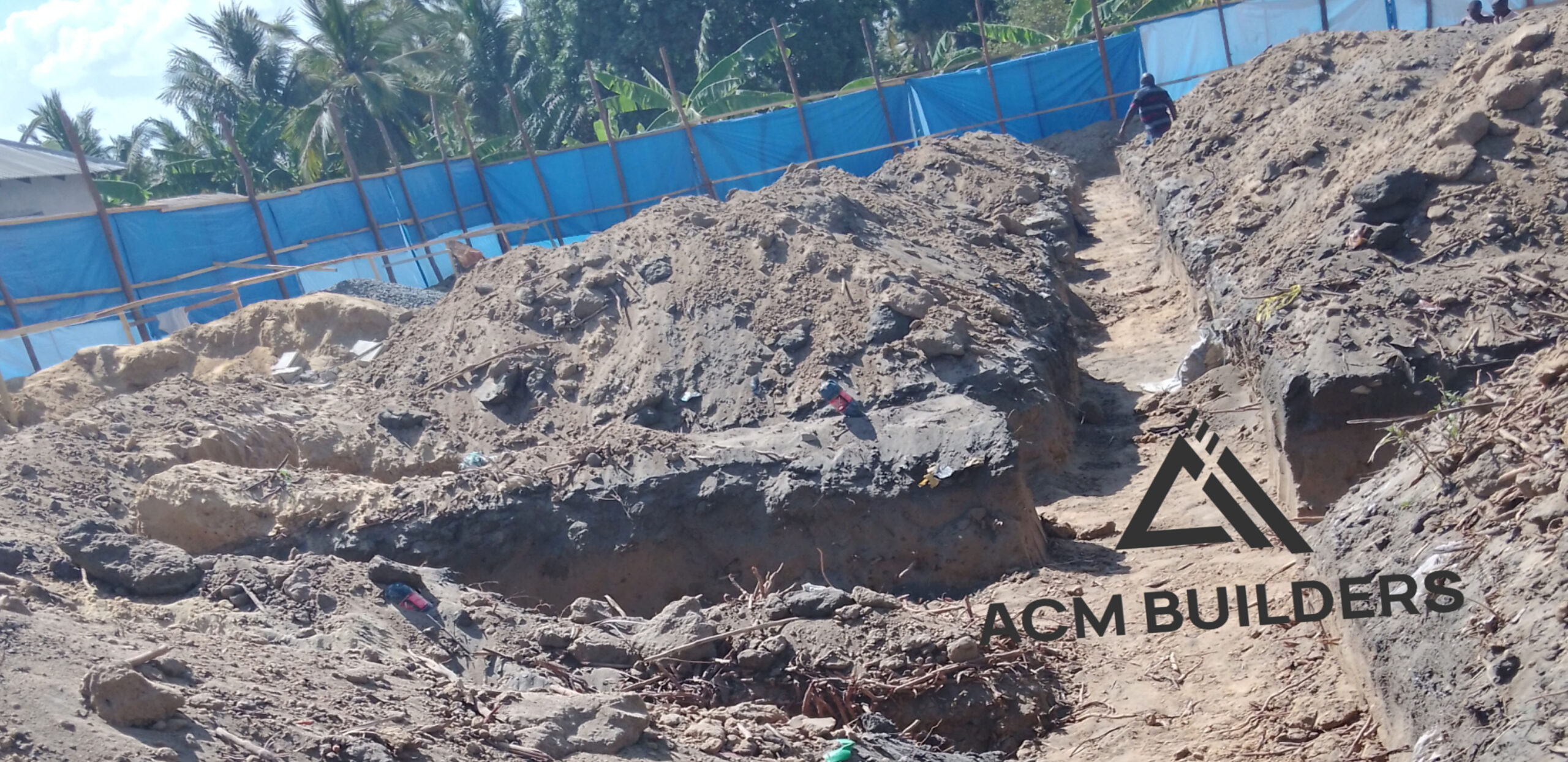 03. Excavation of foundation trenchh